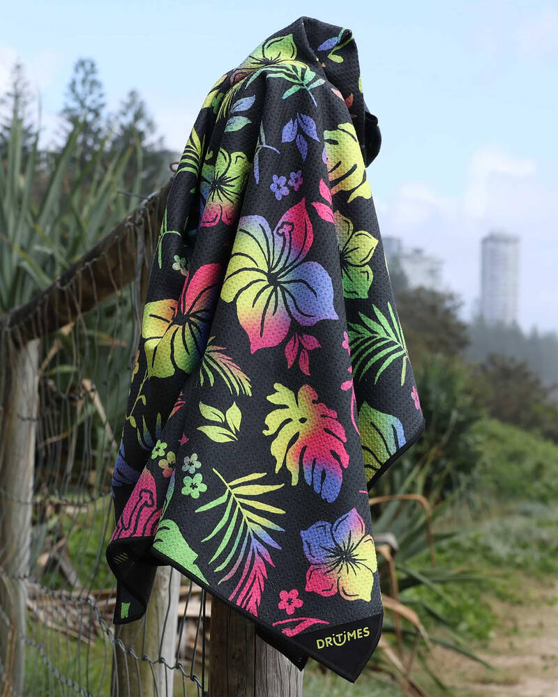 DRITIMES Hibiscus Beach Towel for Mens