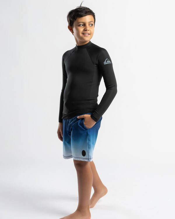 Quiksilver Boys' Everyday Heat Long Sleeve Rash Vest for Mens