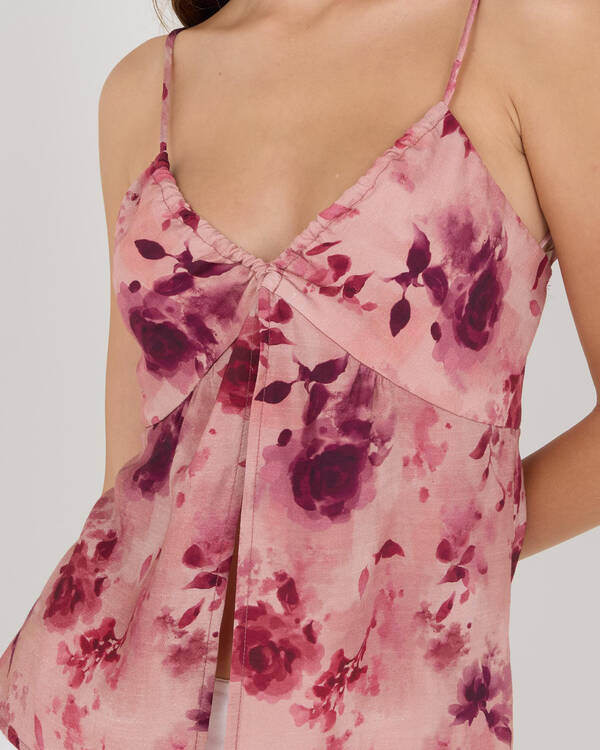 Ava And Ever Aster split Front Top for Womens