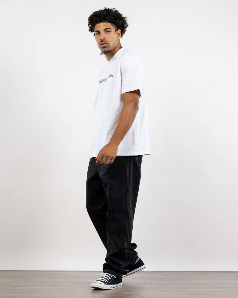 S-Double Denim Standard Jeans for Mens