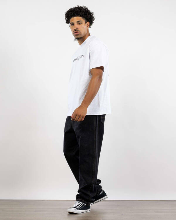S-Double Denim Standard Jeans for Mens