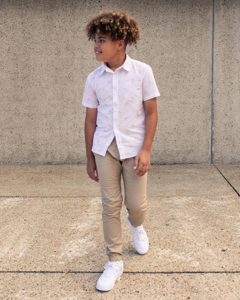 Lucid Boys' Exiled Short Sleeve Shirt for Mens