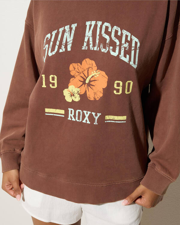 Roxy Lineup Crewneck Sweatshirt for Womens