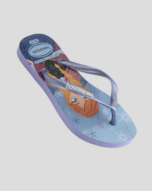 Havaianas Kids' Slim Frozen Princess Thongs for Womens