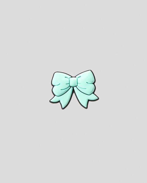 Crocs Blue Bow Jibbitz for Unisex