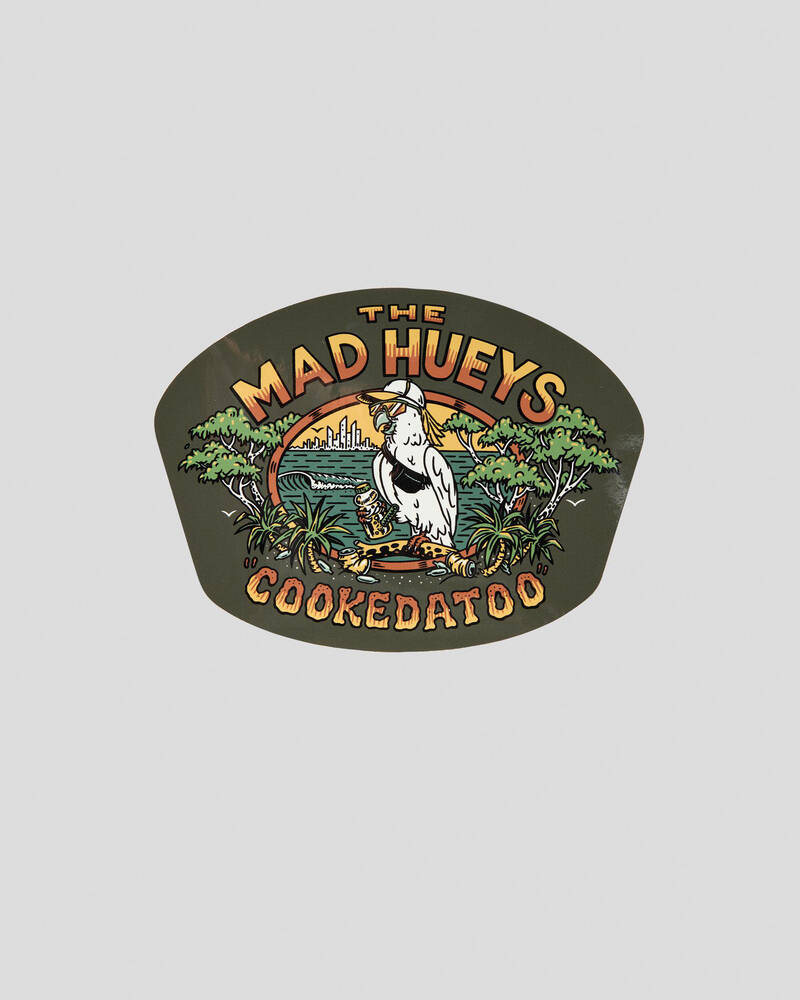 The Mad Hueys Cookedatoo Eshay Sticker for Mens