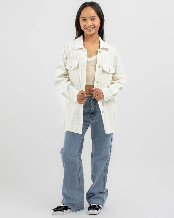 Mooloola Girls' Taylor Cord Shacket for Womens