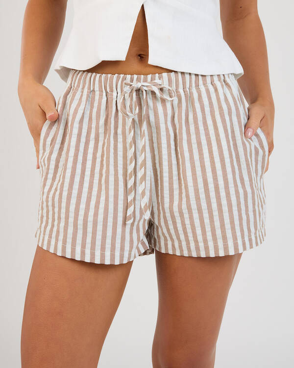 Mooloola Molly Stripe Shorts for Womens