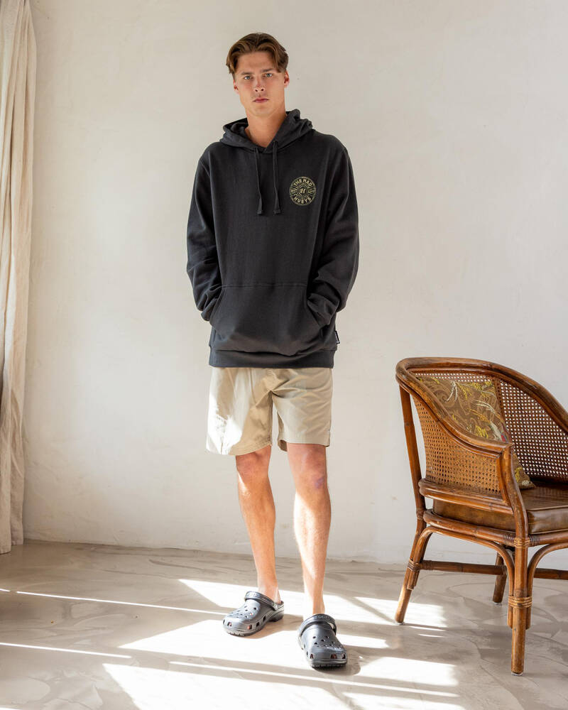 The Mad Hueys Skull Anchor Volley Shorts for Mens