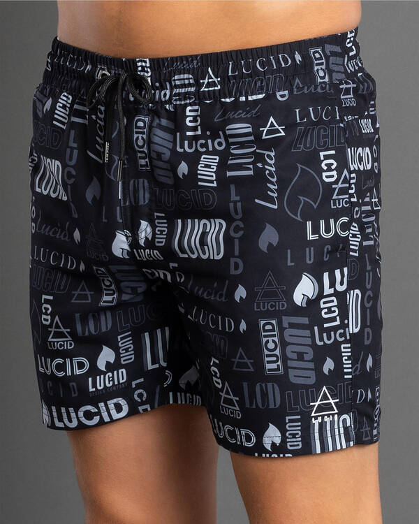Lucid Distinct Elastic Waist Shorts for Mens