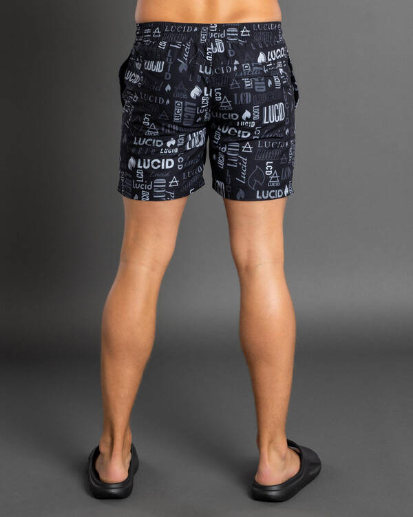 Lucid Distinct Elastic Waist Shorts for Mens