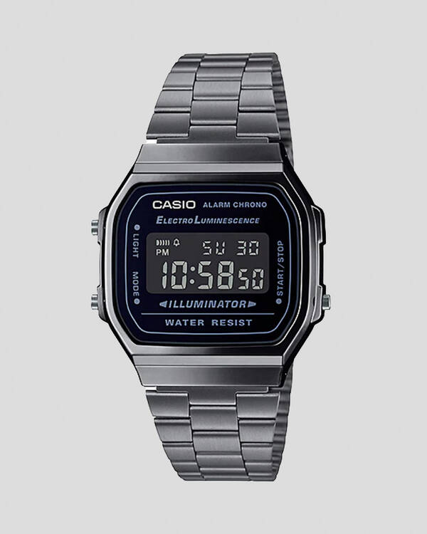 Casio A168WGG-1B Watch for Mens