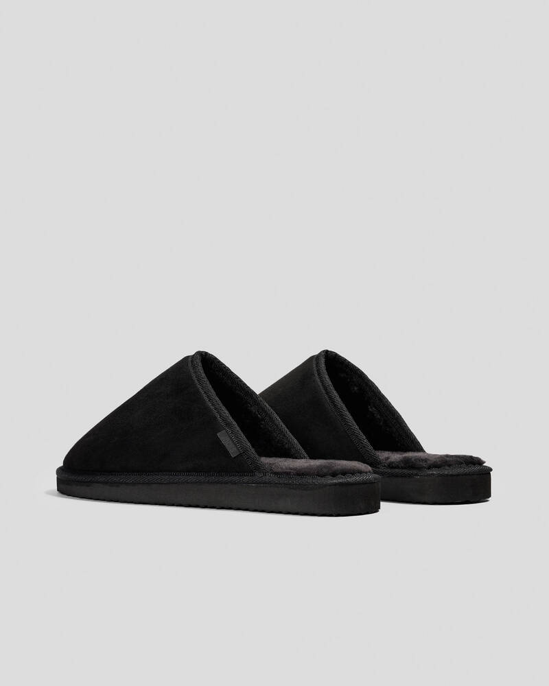 Jacks Chugg Slipper Black for Mens