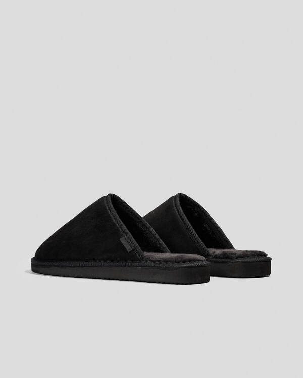 Jacks Chugg Slipper Black for Mens