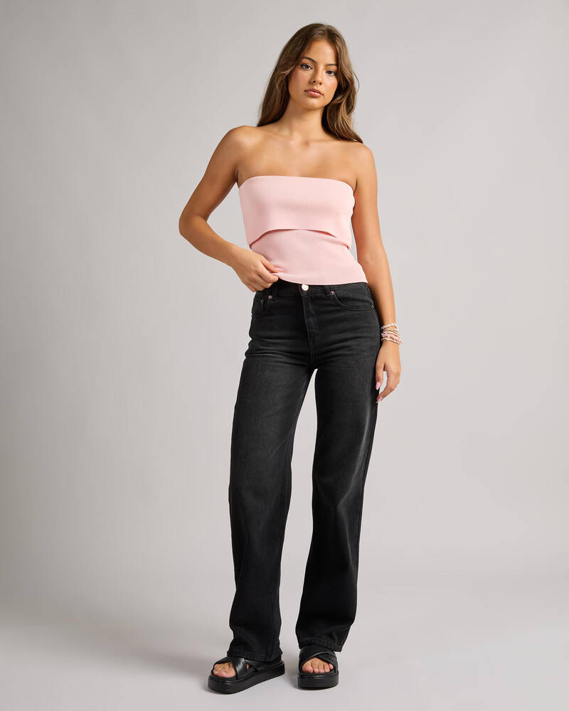 Luvalot Elyse Knit Tube Top for Womens