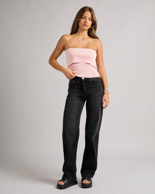 Luvalot Elyse Knit Tube Top for Womens