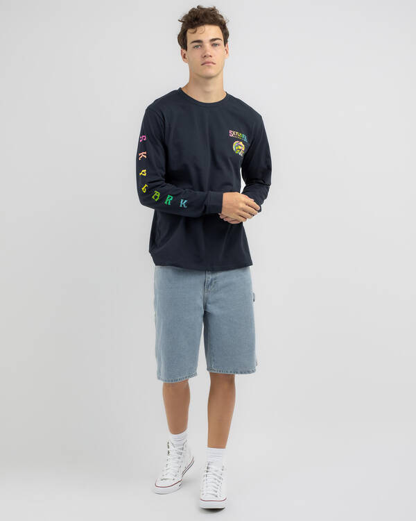 Skylark Trippy Long Sleeve T-Shirt for Mens