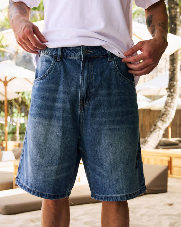 Jacks Magnify Denim Shorts for Mens