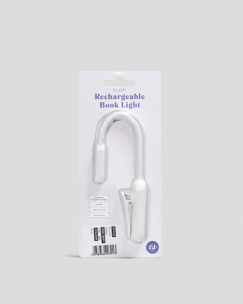 Get It Now Flexi Clip On Book Light for Unisex