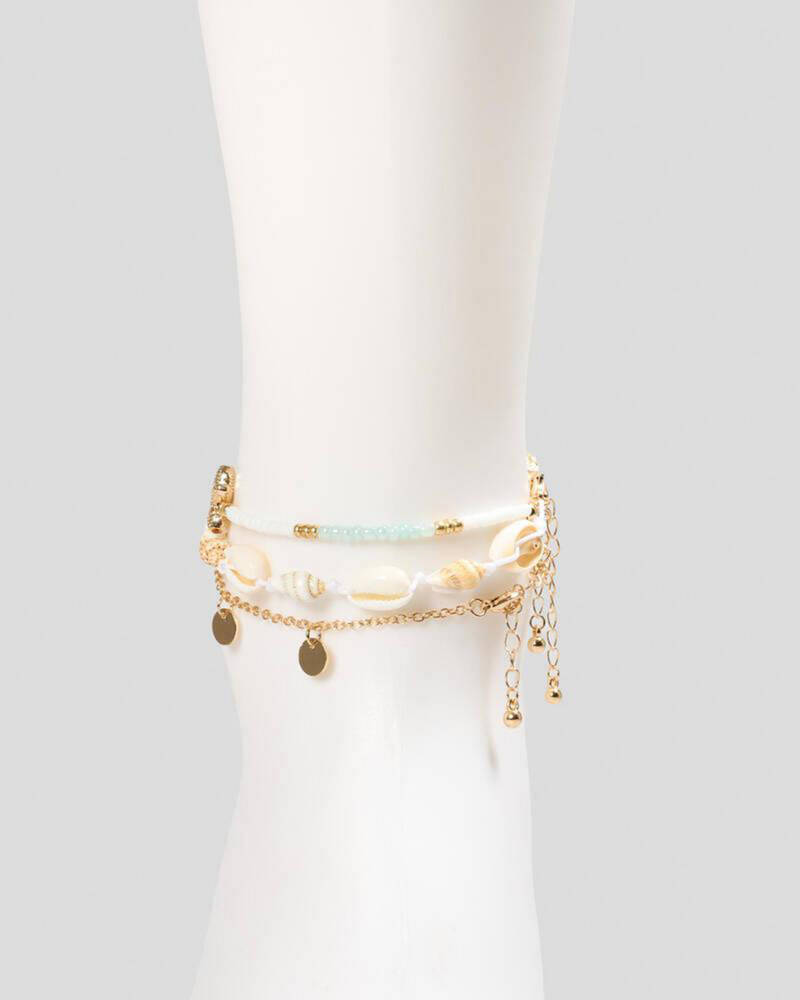 Karyn In LA Crete Anklet Pack for Womens