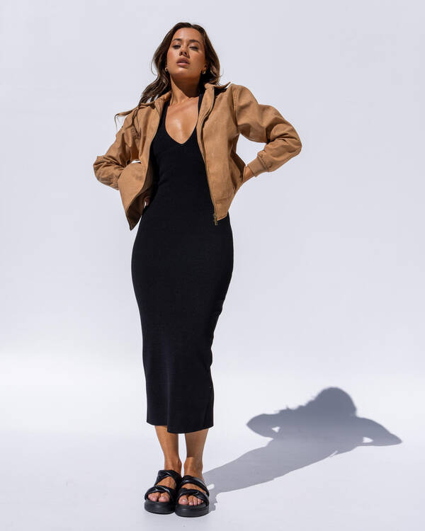 Ava And Ever Dune Faux Suede Jacket for Womens