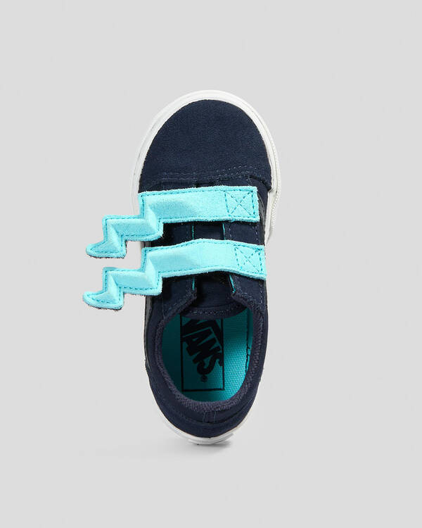 Vans Toddlers' Old Skool V Bolt Strap Shoes for Mens