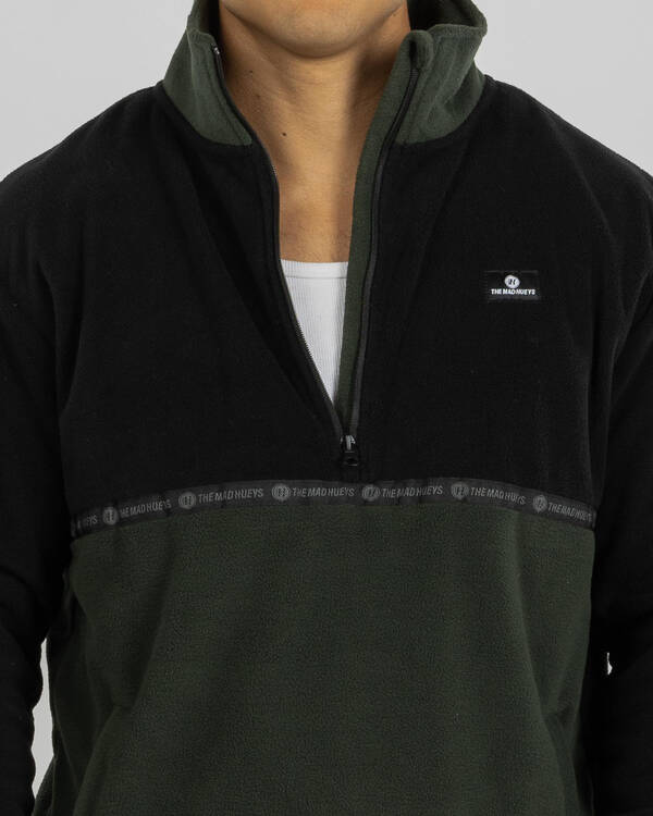 The Mad Hueys Tidal 1/4 Zip Polar Fleece for Mens