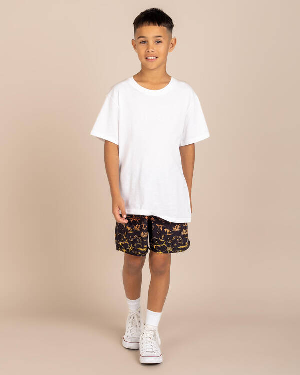 Salty Life Boys' Herd Elastic Waist Shorts for Mens