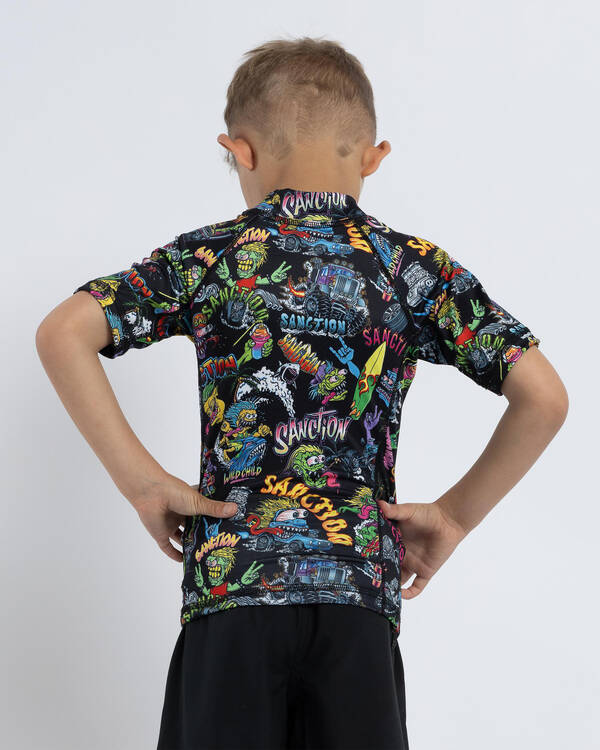 Sanction Toddlers' Squad Short Sleeve Rash Vest for Mens