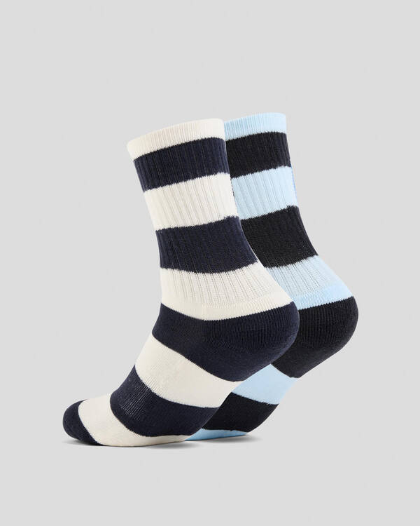 Santa Cruz Boys' Reverse Dot Crew Socks 2 Pack for Mens