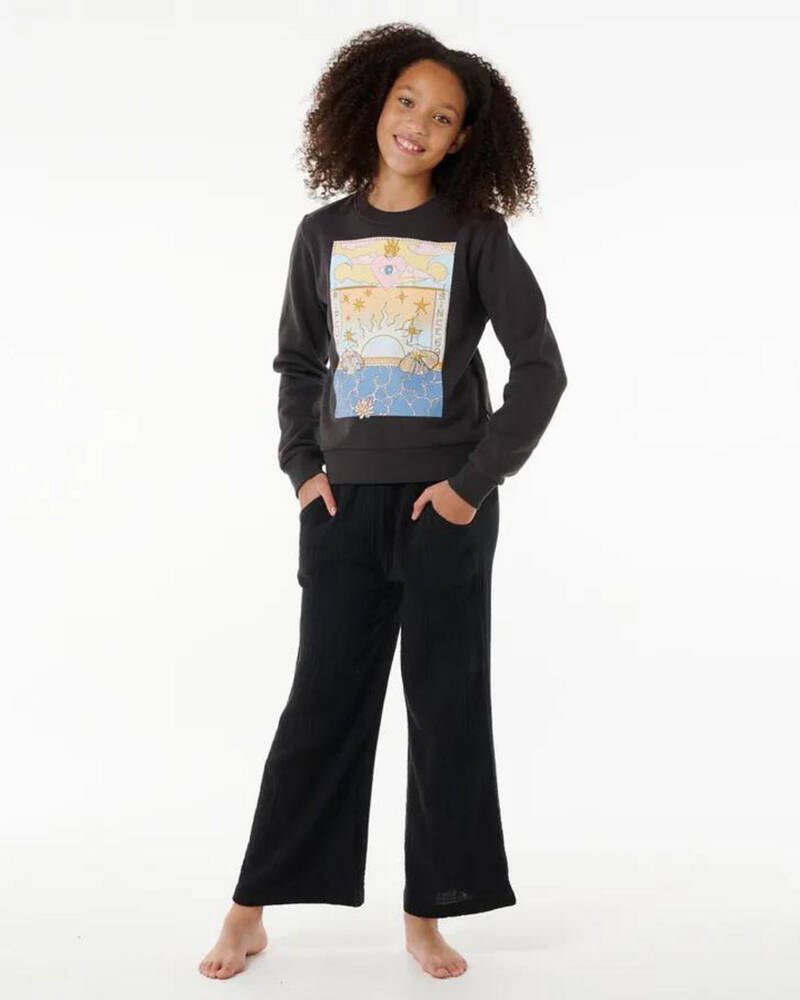 Rip Curl Girls' Summer Solstice Art Crew Sweatshirt for Womens