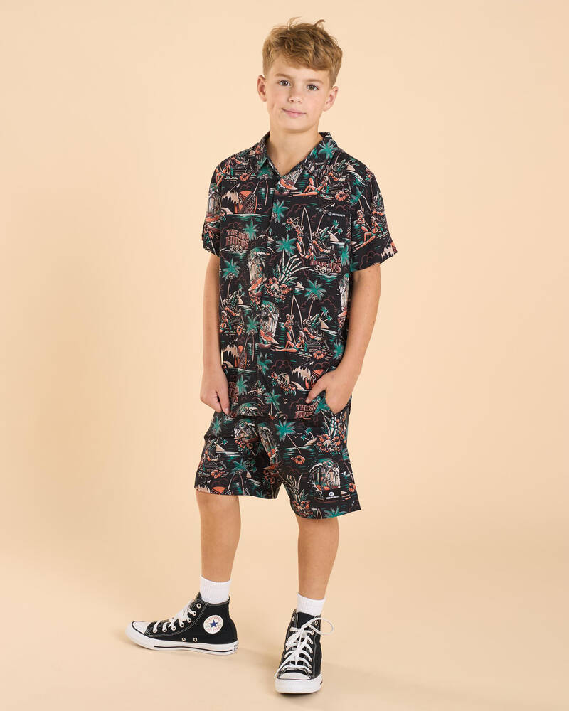 The Mad Hueys Boys' She'll Be Right Short Sleeve Shirt for Mens