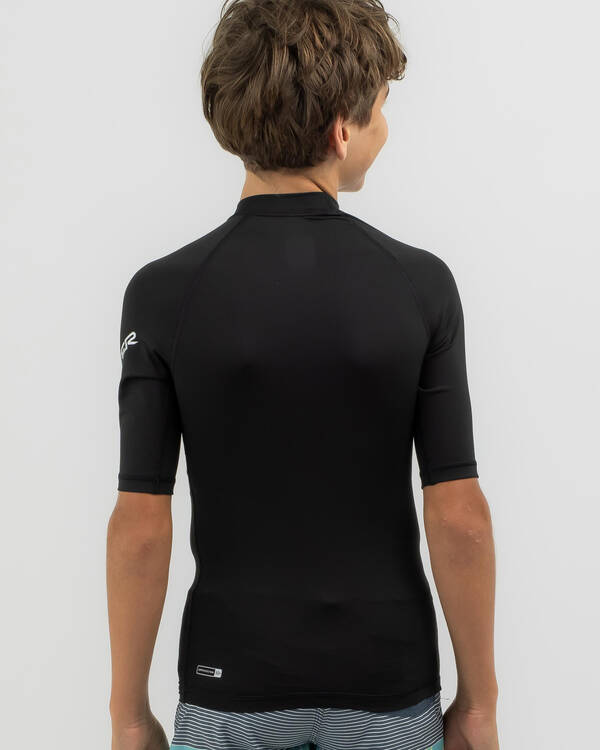 Quiksilver Boys' All Time Short Sleeve Rash Vest for Mens
