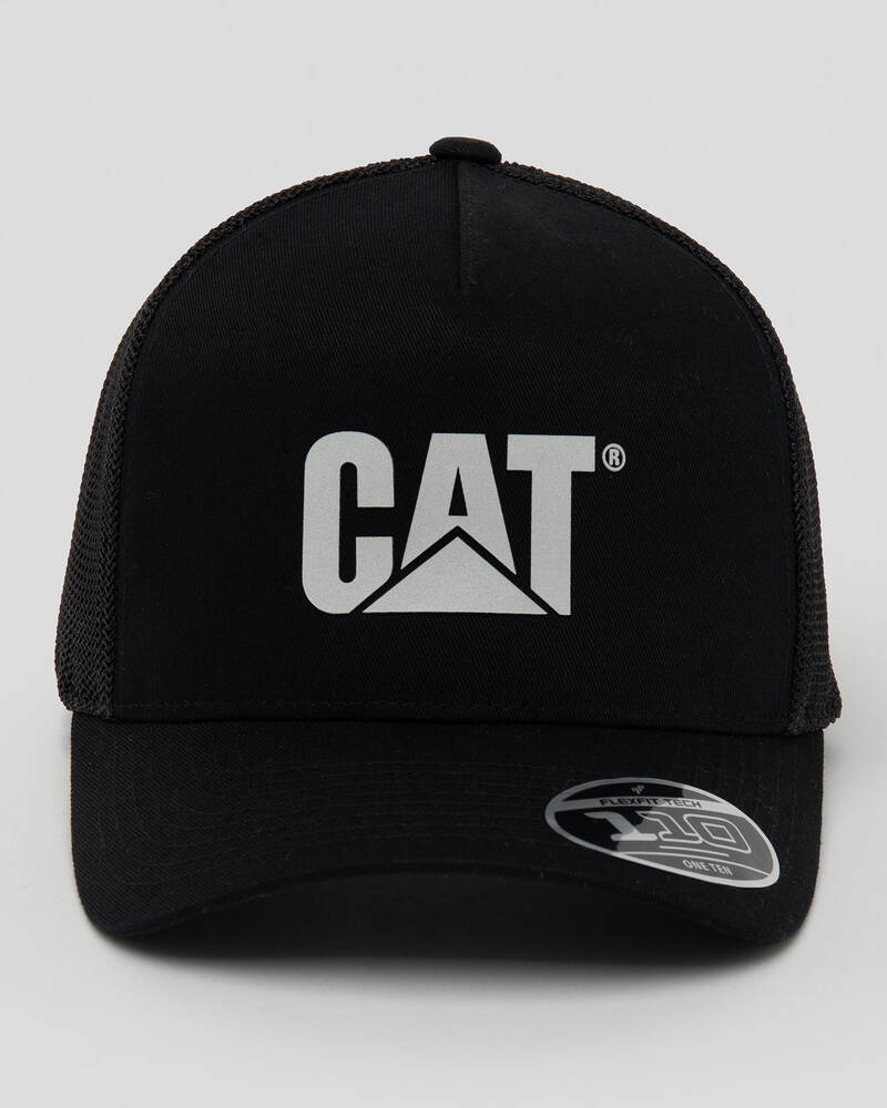 Cat Reflective Logo Cap for Mens