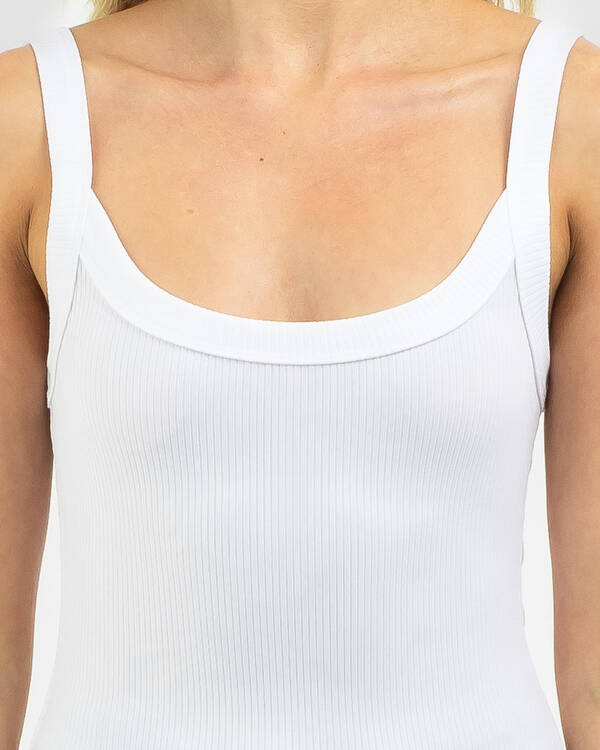 Ava And Ever Ayla Basic Rib Tank Top for Womens