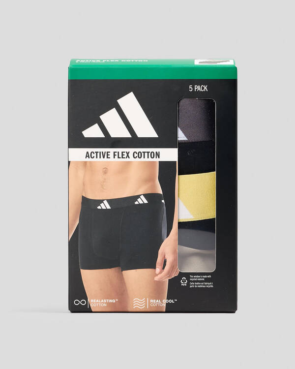 adidas Active Flex Cotton Trunk 5 Pack for Unisex