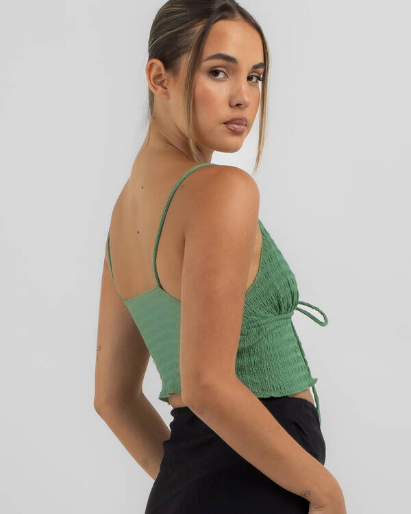 Mooloola Willow Tie Up Cami Top for Womens