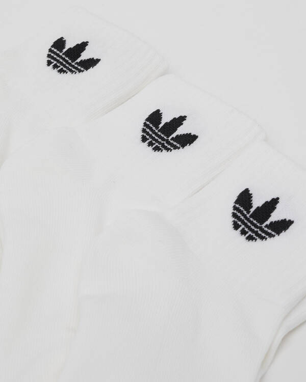 adidas Toddlers' Mid Ankle Socks 3 Pack for Mens