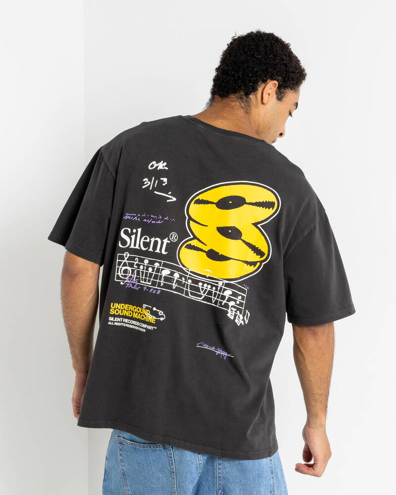 Silent Theory Records T-Shirt for Mens