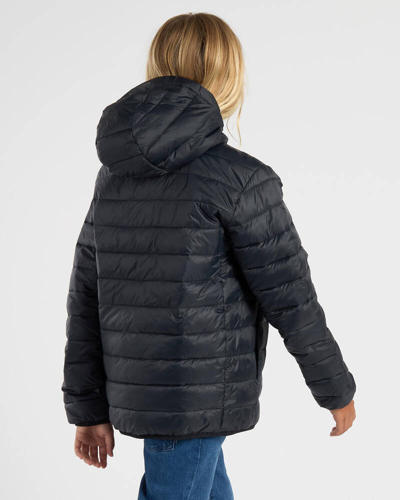 Quiksilver Boys' Scaly Youth Hooded Puffer Jacket for Mens
