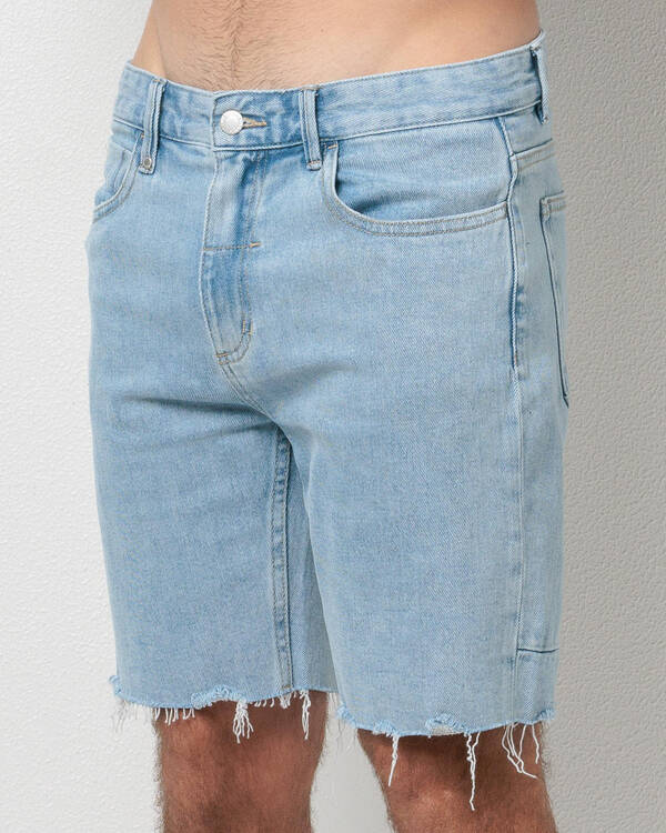 Thrills Bones Denim Shorts for Mens