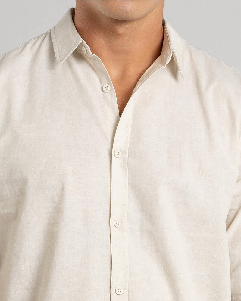 Skylark Hemp Long Sleeve Shirt for Mens
