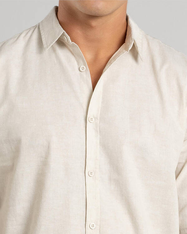 Skylark Hemp Long Sleeve Shirt for Mens