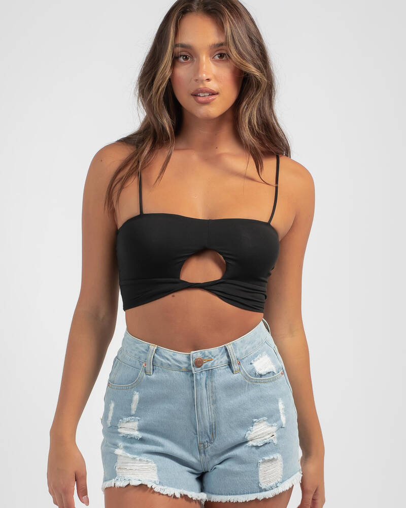 Ava And Ever Kiss Me More Top for Womens