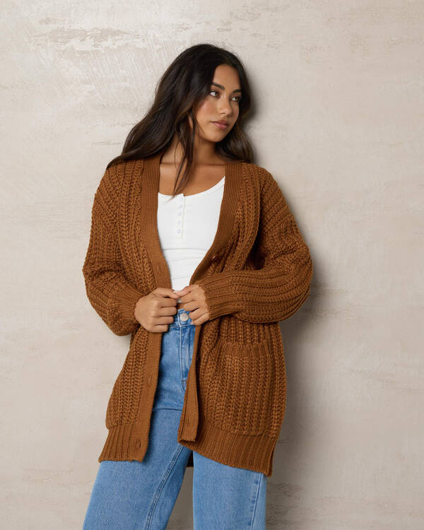 Mooloola It's A Trip Knit Cardigan for Womens