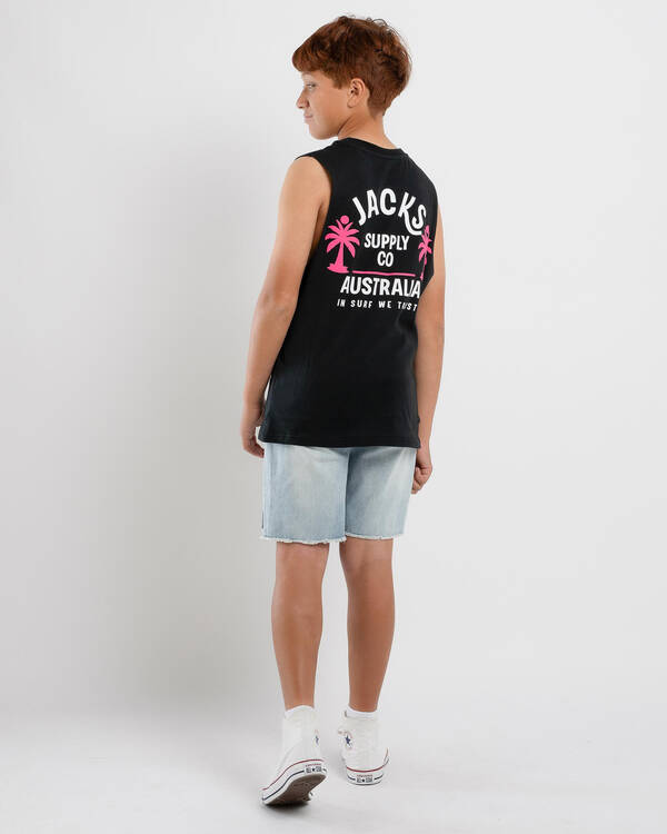 Jacks Boys' Coastal Muscle Tank for Mens