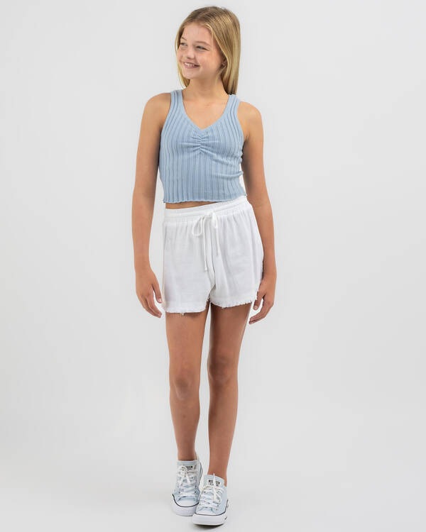 Mooloola Girls' Harley Pointelle Top for Womens