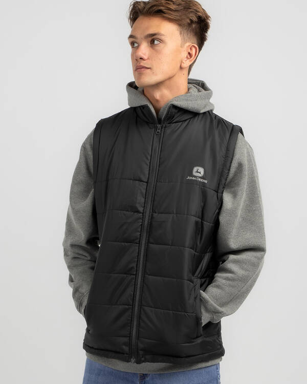 John Deere John Deere Puffer Vest for Mens