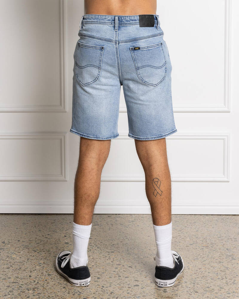 Lee L-Two Slim Fit Denim Shorts for Mens