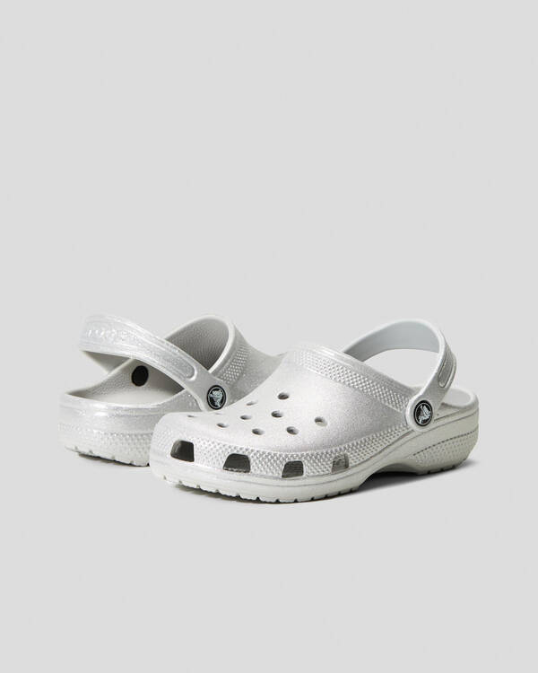 Crocs Kids' Glitter Clogs for Mens